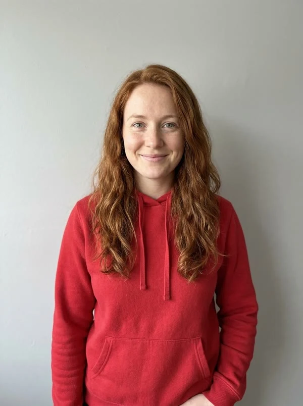 Example photo for the Tiny Desk AI video generator: one person facing the camera, head and shoulders visible